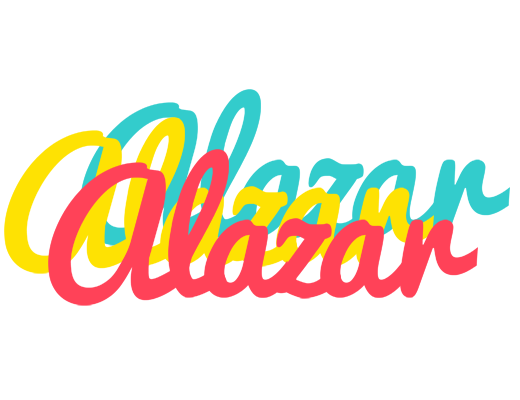 Alazar disco logo