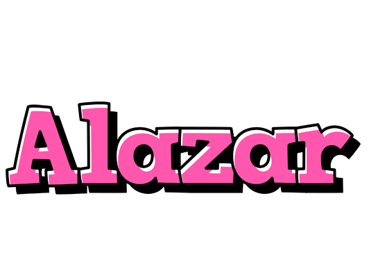 Alazar girlish logo
