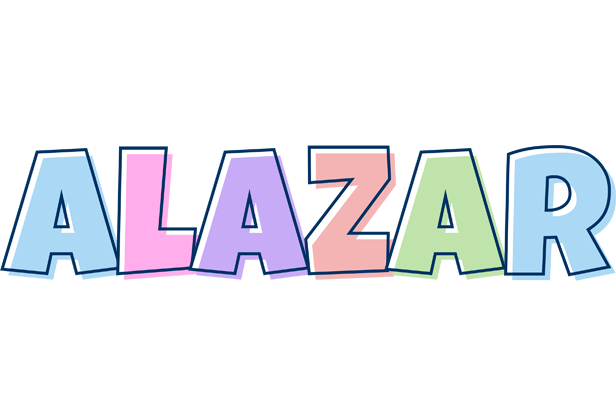 Alazar pastel logo