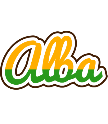 Alba banana logo