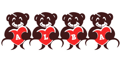 Alba bear logo