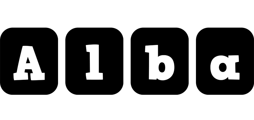 Alba box logo