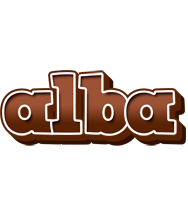 Alba brownie logo