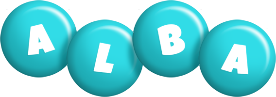 Alba candy-azur logo