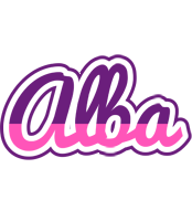 Alba cheerful logo