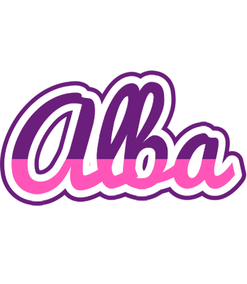 Alba cheerful logo