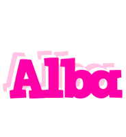 Alba dancing logo