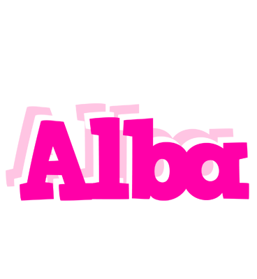 Alba dancing logo