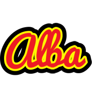 Alba fireman logo