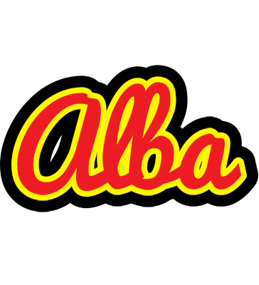 Alba fireman logo