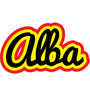 Alba flaming logo