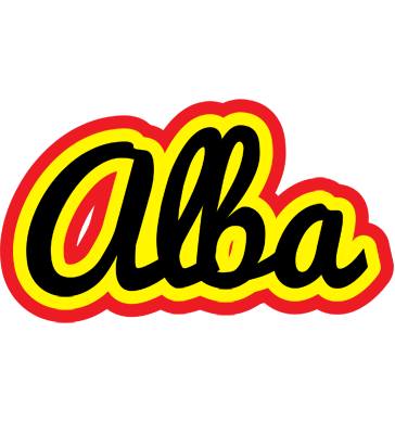 Alba flaming logo