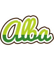 Alba golfing logo