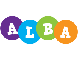 Alba happy logo