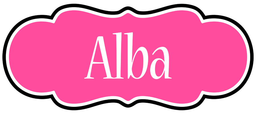 Alba invitation logo