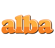 Alba orange logo