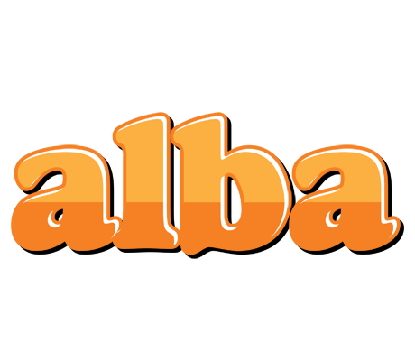 Alba orange logo