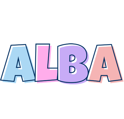 Alba pastel logo