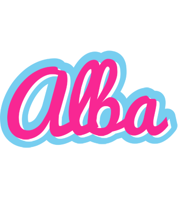 Alba popstar logo