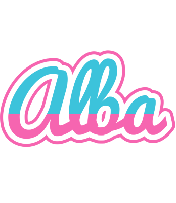 Alba woman logo