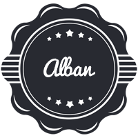 Alban badge logo