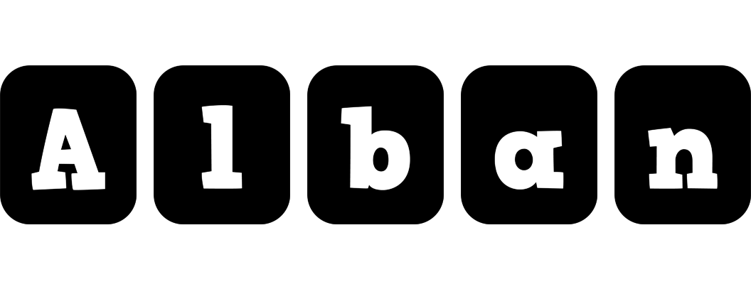 Alban box logo