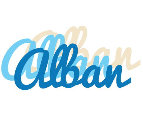 Alban breeze logo