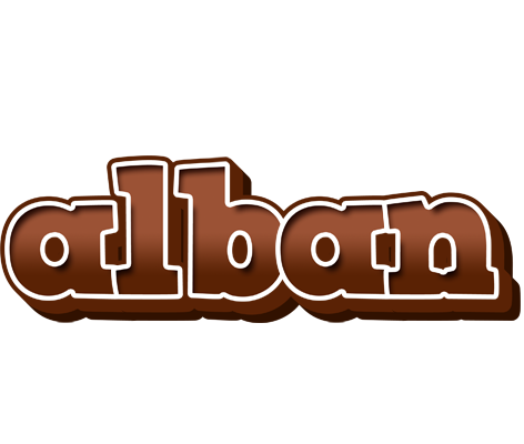 Alban brownie logo