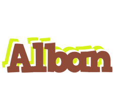 Alban caffeebar logo