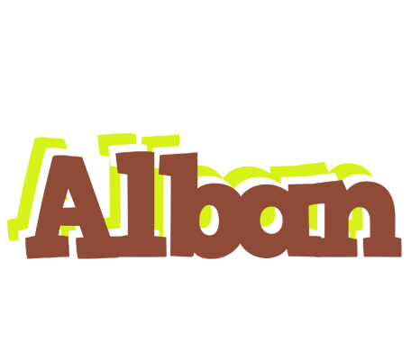 Alban caffeebar logo