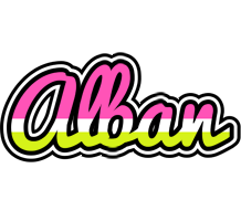 Alban candies logo