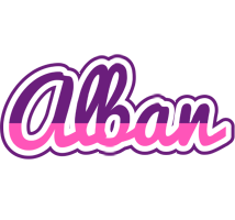 Alban cheerful logo