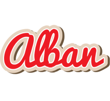 Alban chocolate logo