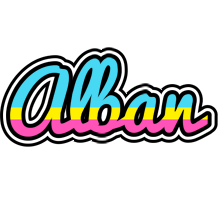 Alban circus logo