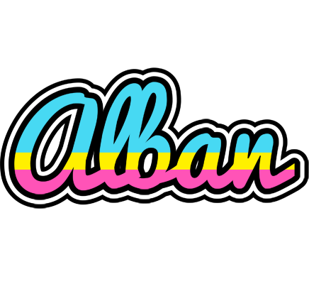 Alban circus logo