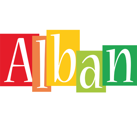 Alban colors logo
