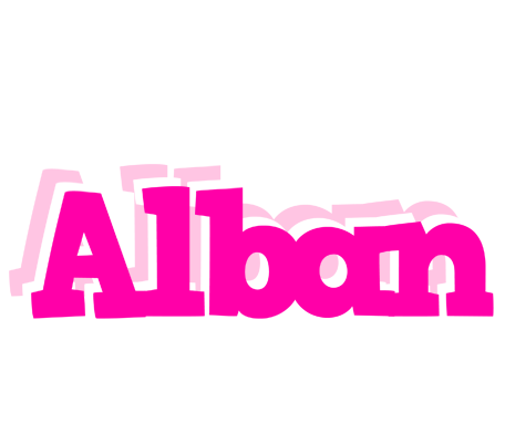 Alban dancing logo