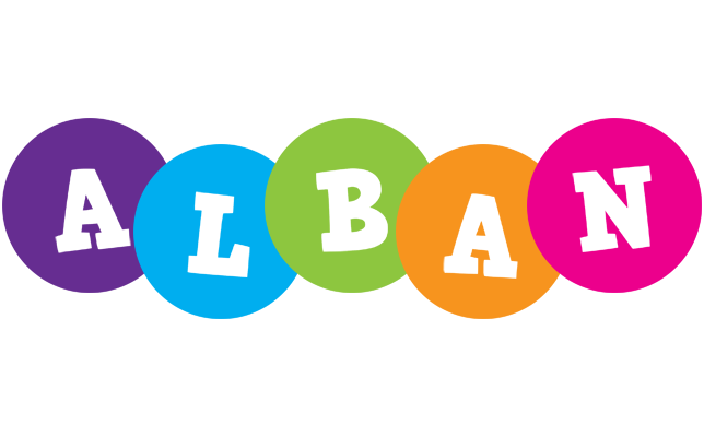 Alban happy logo