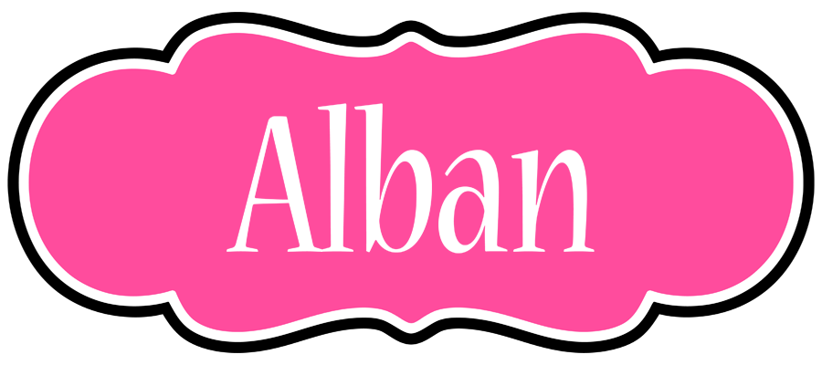 Alban invitation logo