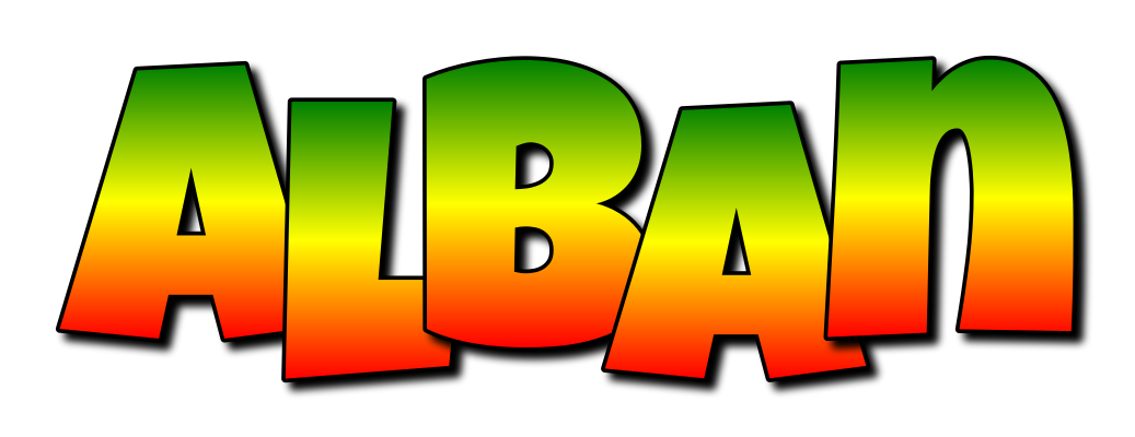 Alban mango logo