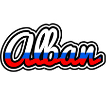 Alban russia logo