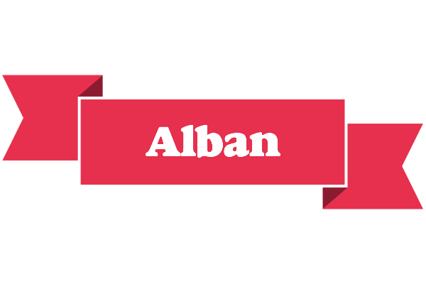 Alban sale logo