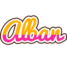 Alban smoothie logo