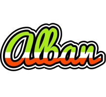 Alban superfun logo