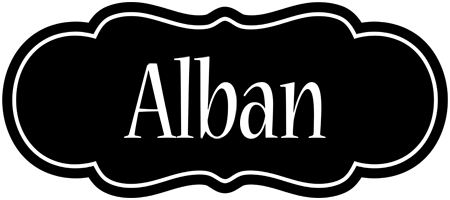 Alban welcome logo