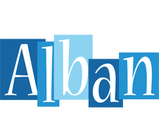 Alban winter logo