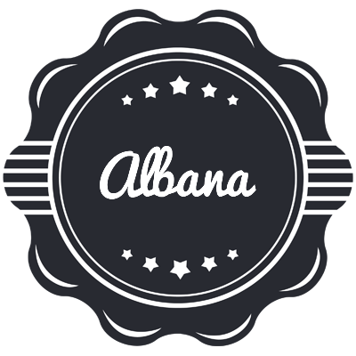 Albana badge logo