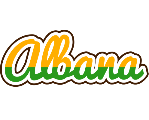 Albana banana logo