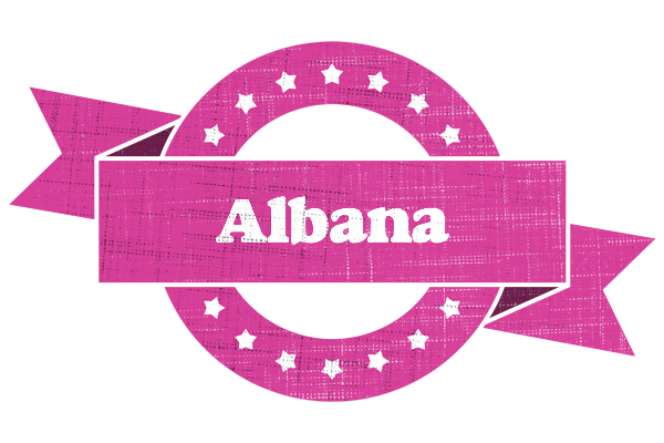 Albana beauty logo