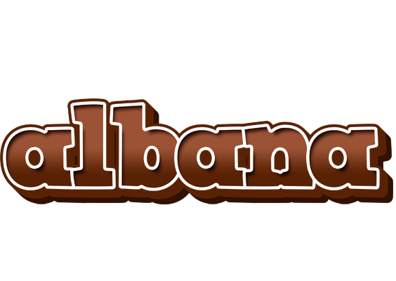 Albana brownie logo